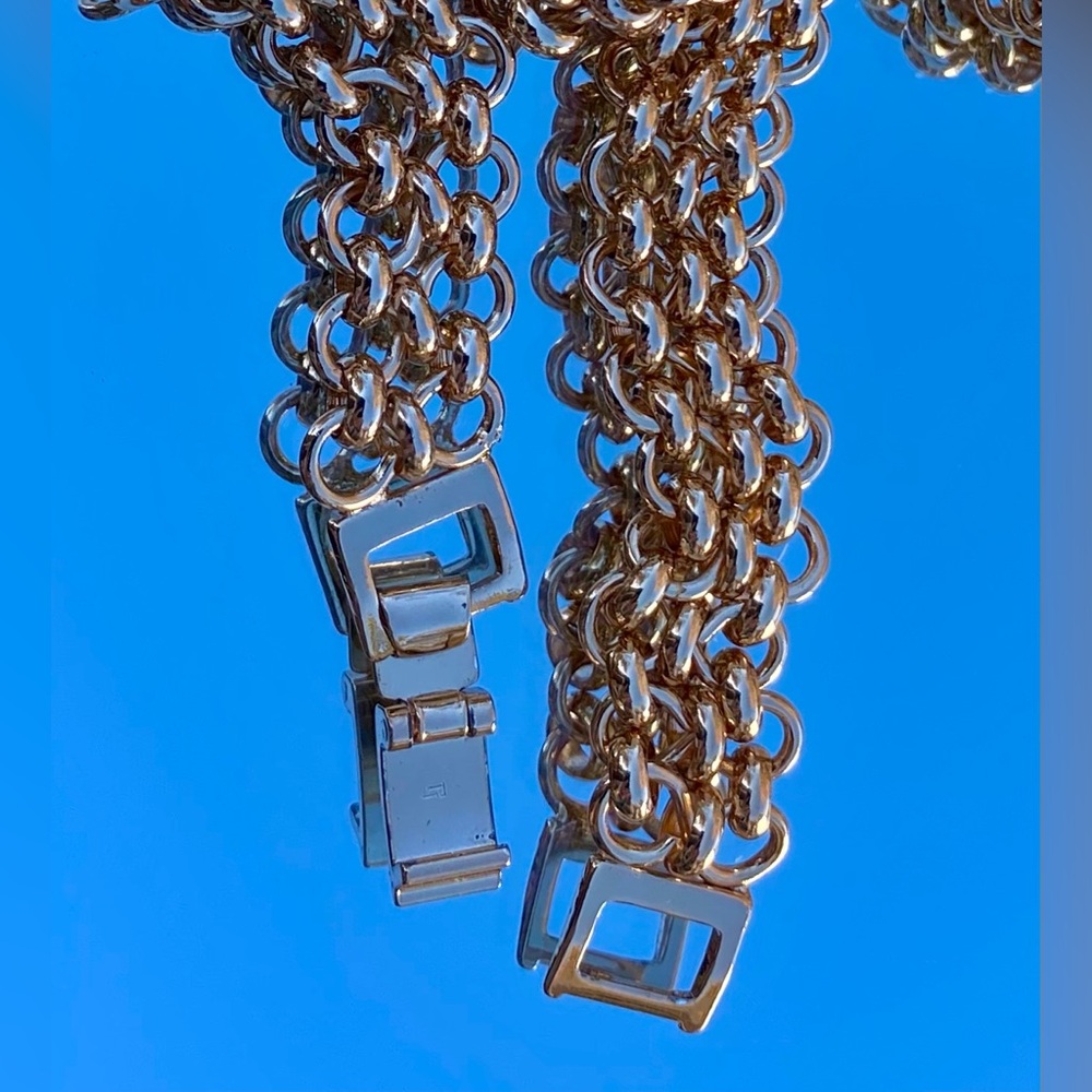 NWOT Elegant Gold plated 18k Chain Necklace - Picture 8 of 17